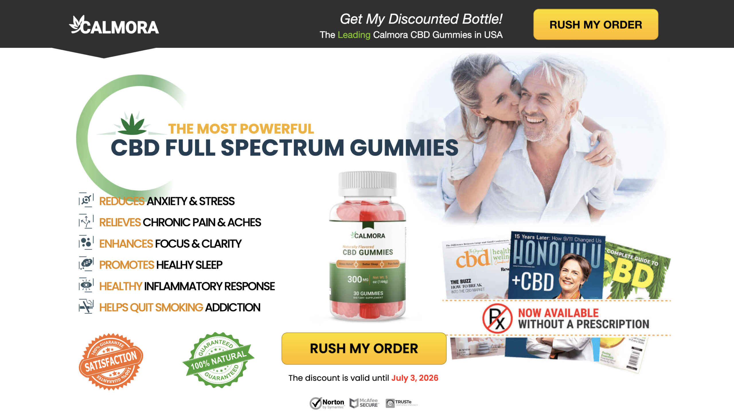 Buy Calmora CBD Gummies